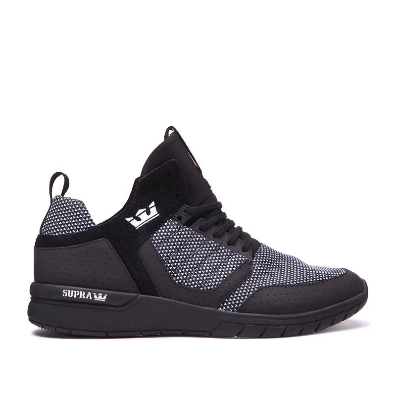 Zapatillas Altas Supra Argentina Hombre - METHOD Negras (MXCNO-5861)